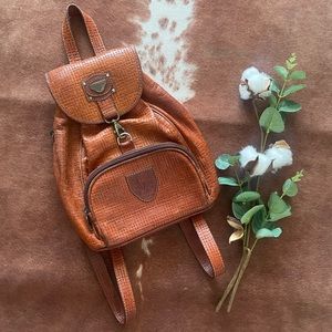 Vintage Leather Backpack